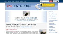 Desktop Screenshot of cnccenter.com